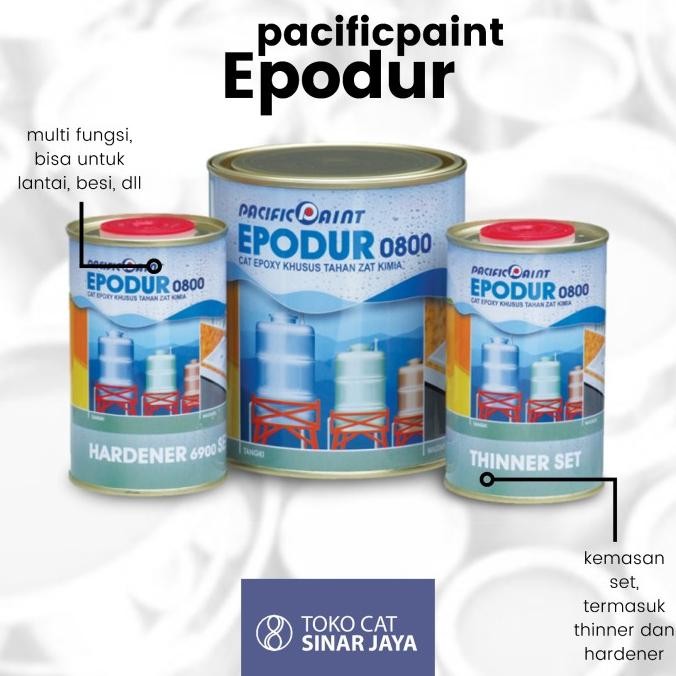 

EPODUR CAT EPOXY. 1LITER SET. ORIGINAL