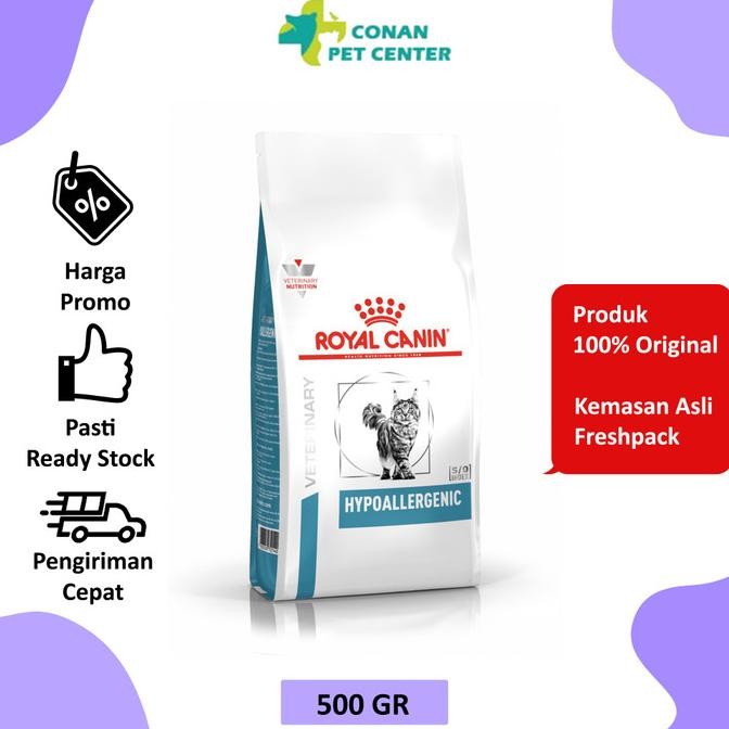 

ROYAL CANIN HYPOALLERGENIC CAT 500GR ORIGINAL