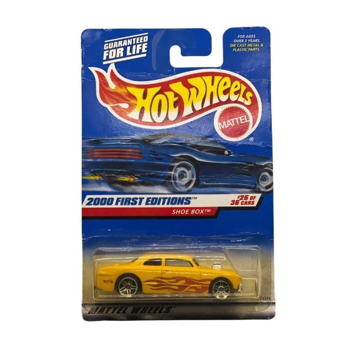 Hot Wheels Shoe Box Blue Card