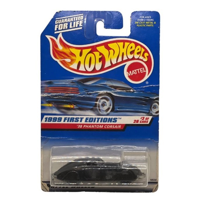 Hot Wheels 38 Phantom Corsair First Edition