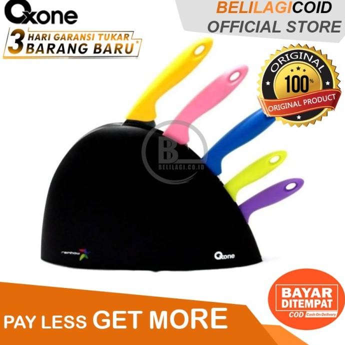 

Berkualitas Oxone Rainbow Knife Set Pisau OX 606