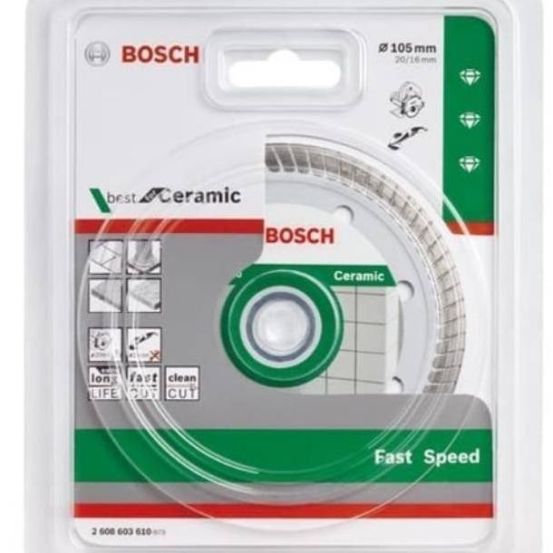

Berkualitas DIAMOND WHEEL BOSCH TURBO 4" PISAU POTONG KERAMIK GRANIT 610 WET&DRY