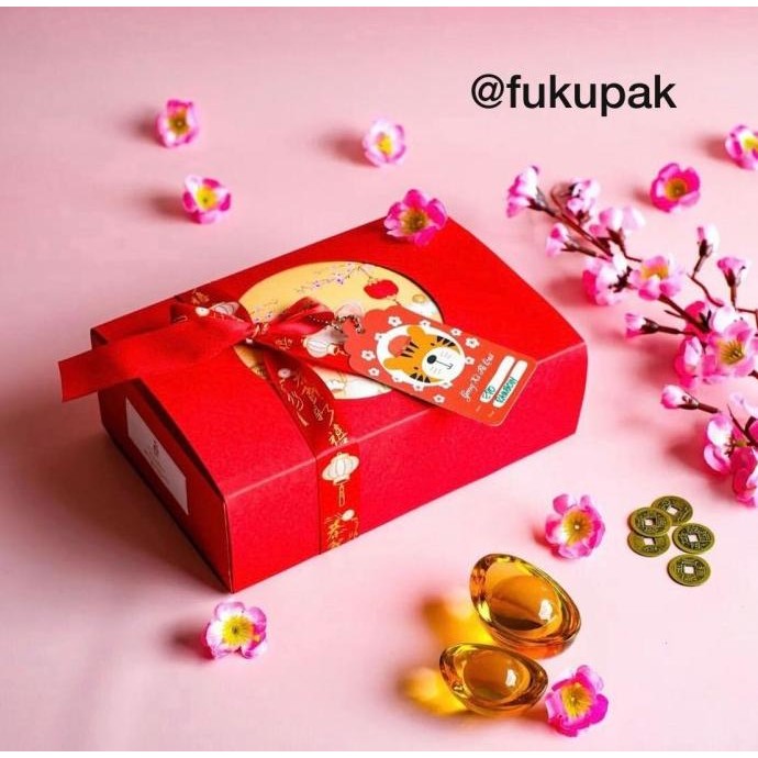 

LUCKY CAT SLIDING BOX (10PCS) DUS IMLEK KOTAK SINCIA NASTAR TAIWAN PIE ORIGINAL