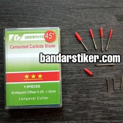 

Berkualitas MATA PISAU GRAPHTEC CE 6000 5000 BLADE CB 09 LANCIP TUTUP MERAH BOX