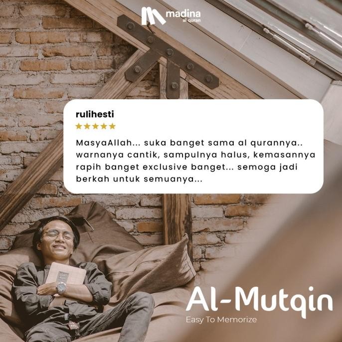 Al Quran/Alquran Hafalan Terjemah Tajwid Madinah Ustmani Resleting A5