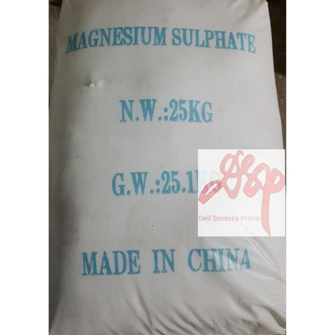 

TERMURAH - Magnesium Sulphate / Garam Inggris / Epsom Salt Ex. RRT sak 25kg