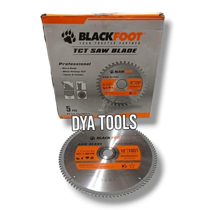 

Berkualitas Circular Saw Blade 10 inch / Mata Pisau Potong Alumunium 10" Blackfoot