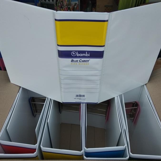 

TERMURAH - Ordner Folio 100 MM 1070 2 Pipe Binder By Bambi
