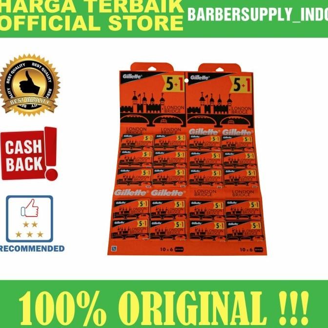

Berkualitas PISAU SILET LONDON BRIDGE ORIGINAL BARBER PANGKAS SALON ISI 20