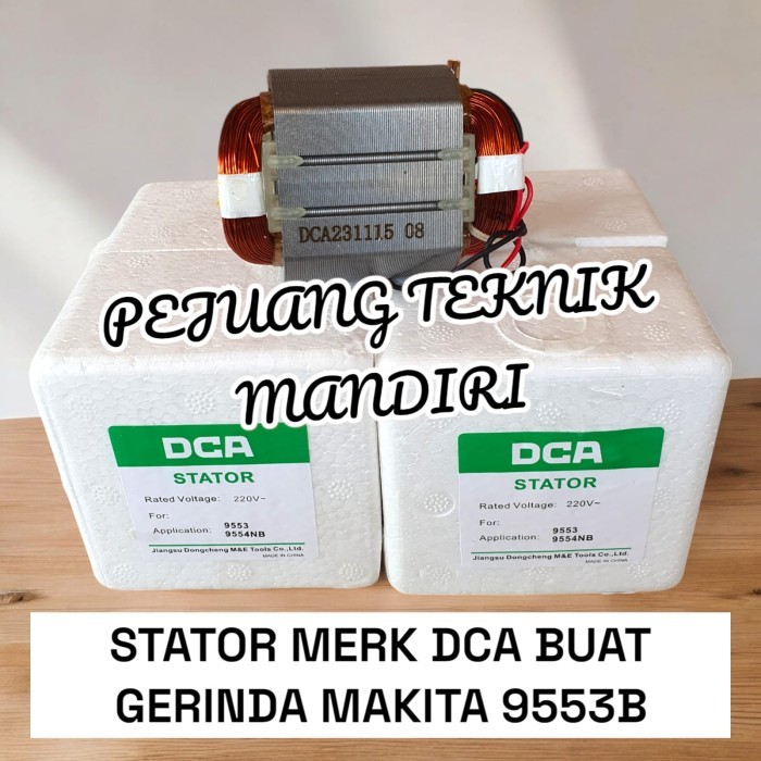 *$*$*$*$] DCA STATOR 9553B 9553 / RUMAH ARMATURE GERINDA MAKITA 9553B 9553 B