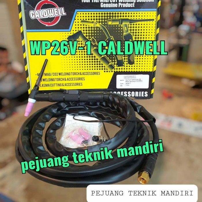:<:<:<:<] STANG LAS ARGON WP26 - 1 / STANG ARGON TIG TORCH WP26 WP26-1 CALDWELL