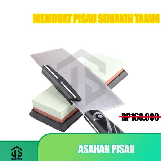

Berkualitas ALAT PENGASAH PISAU PROFESIONAL KNIFE SHARPENER BATU ASAHAN PISAU