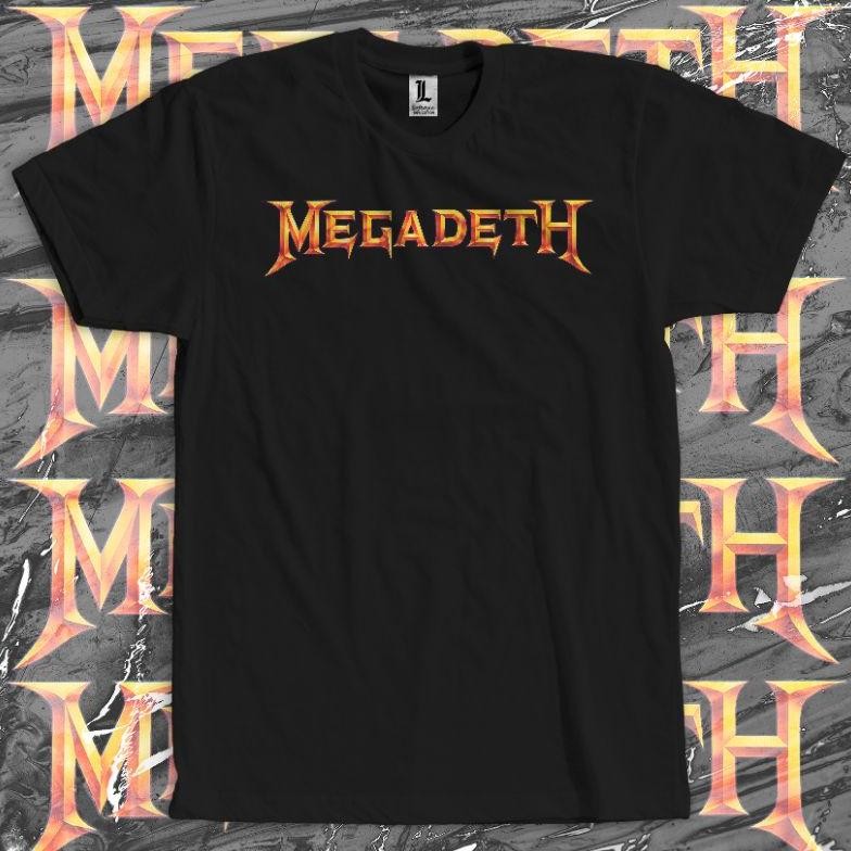 Termurah Kaos Band Megadeth H208 Kaos Band Rock Kaos Musik Kaos Band Metal Kaos Band Punk Kaos Band 