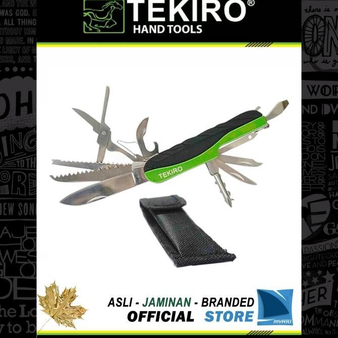 

Berkualitas Pisau 15 Fungsi Stainless Steel Saku / Kantong - MacGyver Pocket Tools