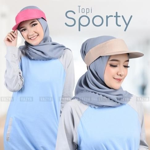 TOPI OLAHRAGA KEREN SPORTY HIJAB WANITA FASHION ORI