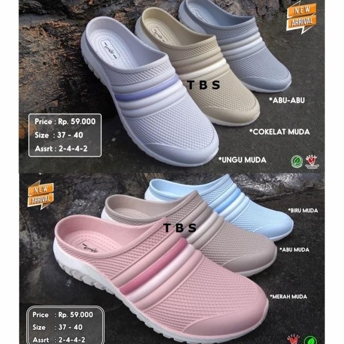 ORIGINAL - SANDAL SLOP WANITA - SANDAL WANITA KARET - PRO ATT NSWL