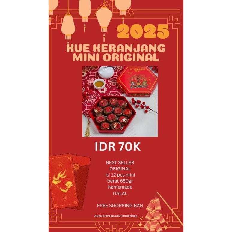

KUE KERANJANG ORIGINAL DODOL CINA IMLEK FRESH ENAK EMPUK MURAH