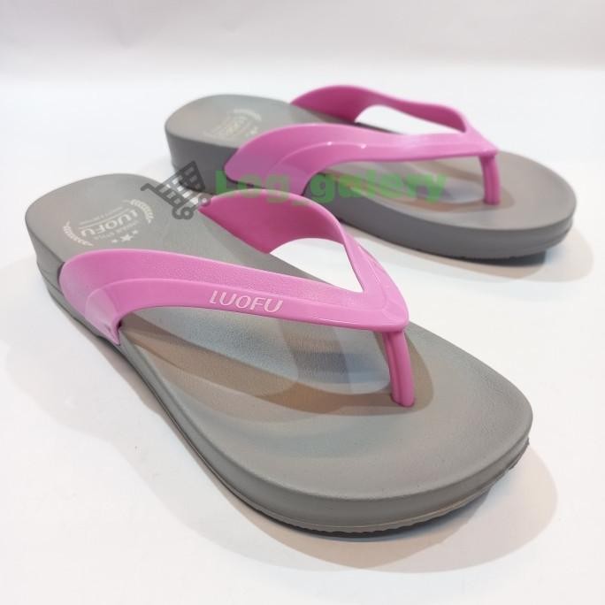SANDAL WANITA FLIP FLOP/JEPIT | LUOFU E7161
