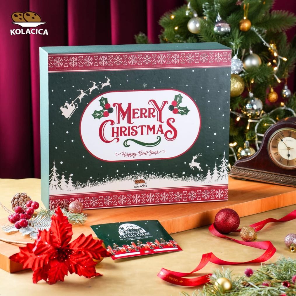 

Hampers Natal READY STOCK (BISA REQUEST TANGGAL PENGIRIMAN) Kolacica Christmas Cookies