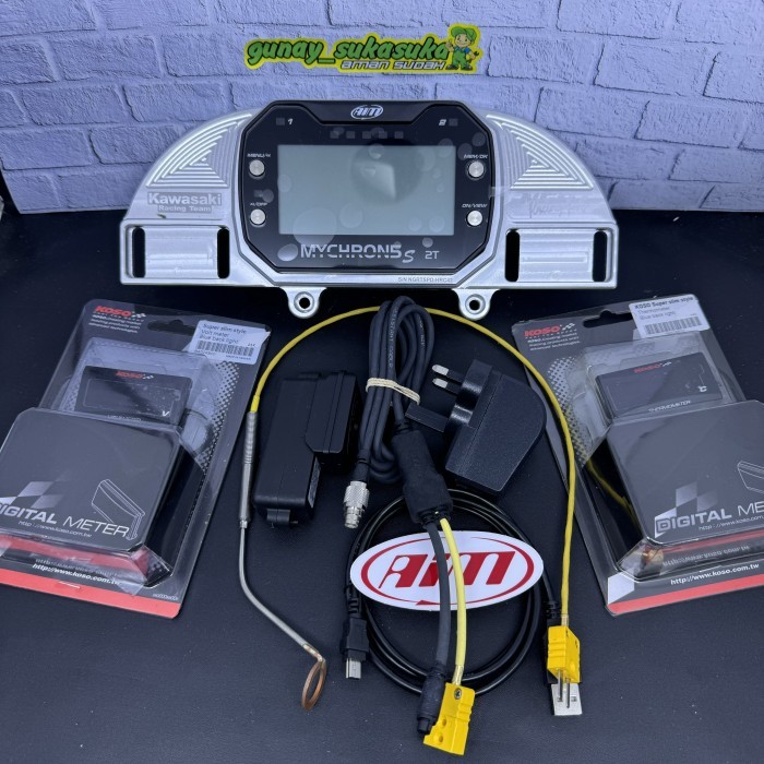 Mychron 5S 2T Original Aim Data Logger Made In Italy Lap Timer