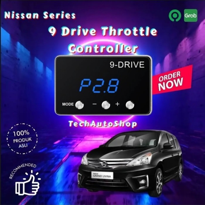 9 Drive Throttle Controller Nissan Grand Livina Remap Piggyback 9Drive