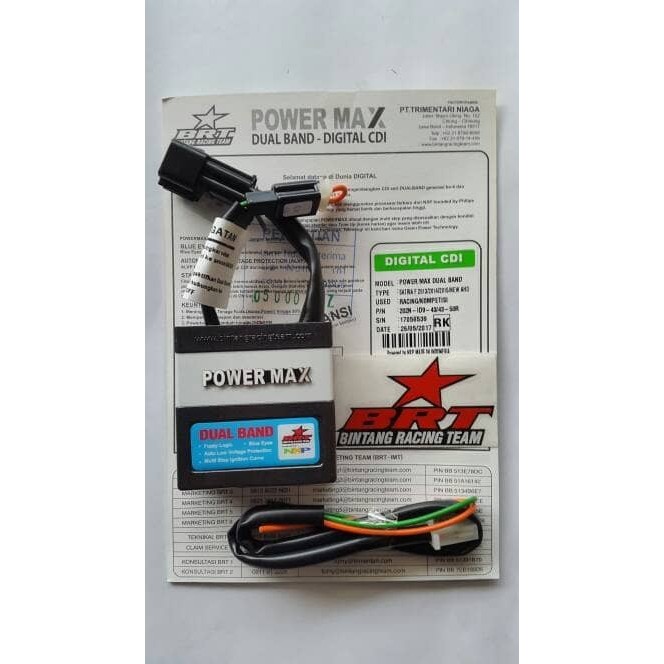 CDI BRT POWER MAX DUALBAND - SATRIA FU 2013/2014/2015 (RK)