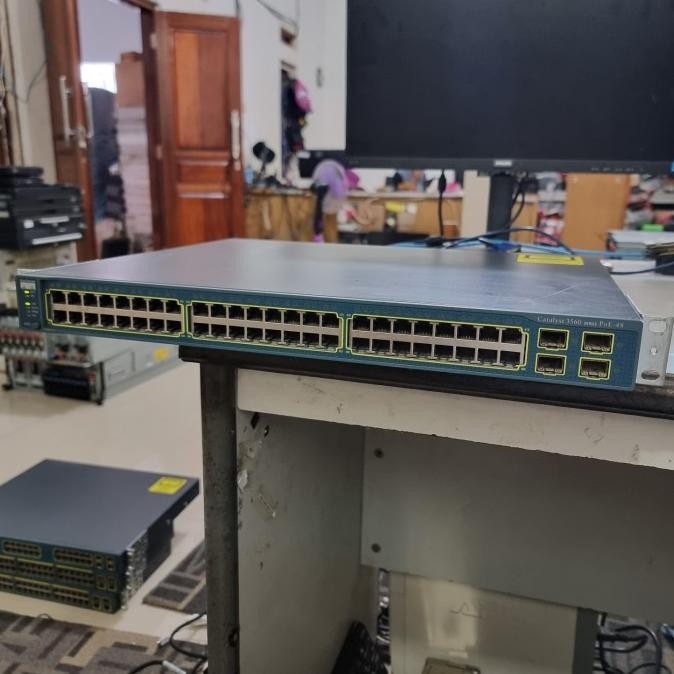 Cisco WS-C3560-48PS-S Catalyst 3560 48-Port POE 4Sfp Managed Switch