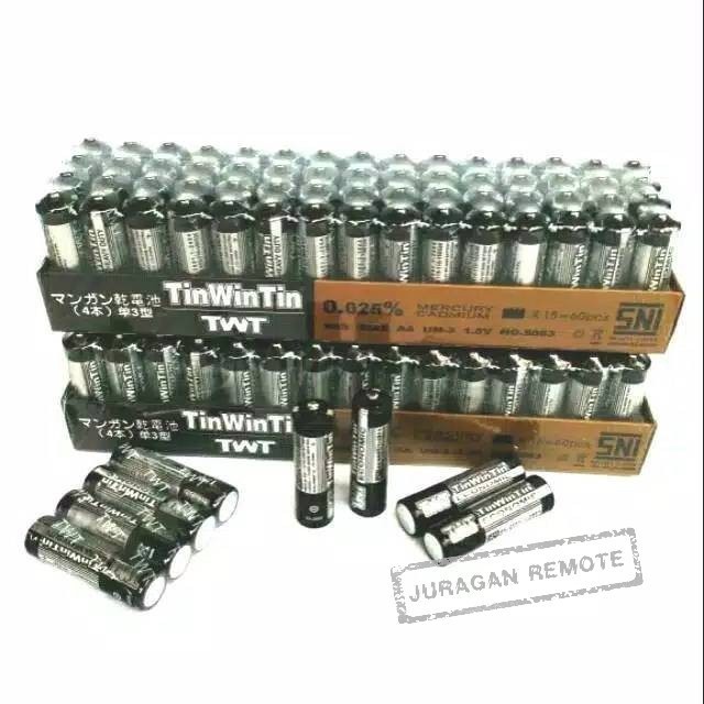 Batrai Remot TV AC Mainan Senter Batrei AAA Baterai A3 Kecil