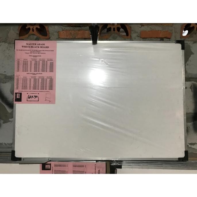 

TERMURAH - whiteboard gantung 60x90