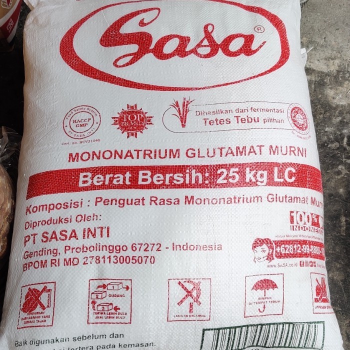 

Termurah Sasa Penyedap Rasa Mng Bulk Karung Bal 25Kg Lc Ready