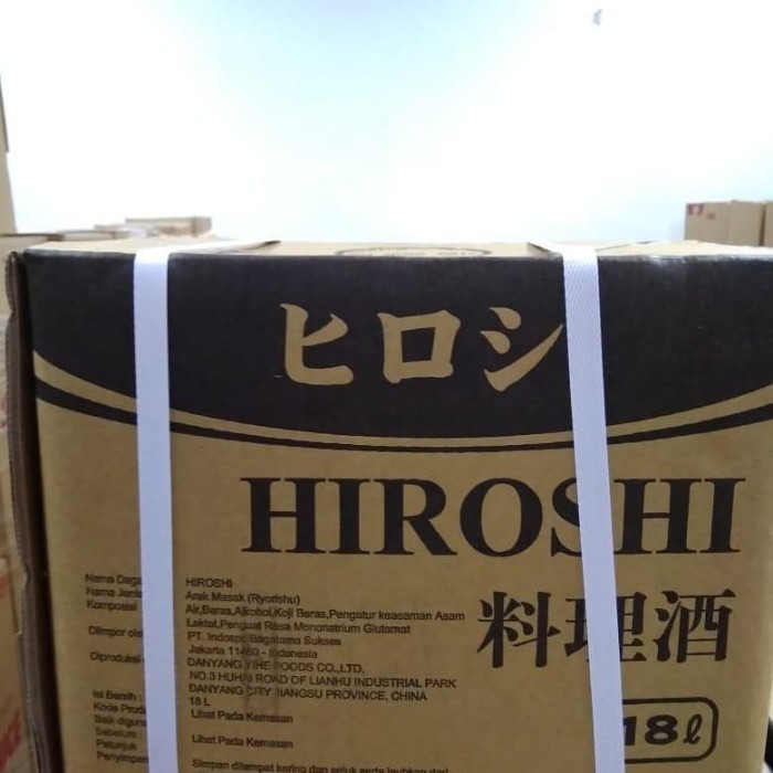 

Termurah Hiroshi Ryosrishu Cooking Sake 18L Ready