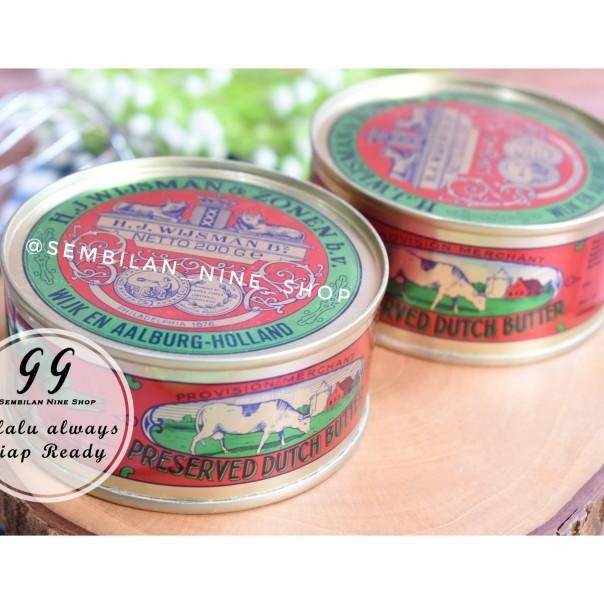 

Wijman Butter Mentega 200 Gram Wiman Wyman Preerved Dutch Butter