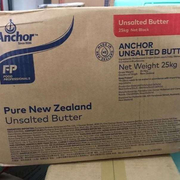 

Anchor Uned Butter 25G Mentega Tawar Goend Grab Only