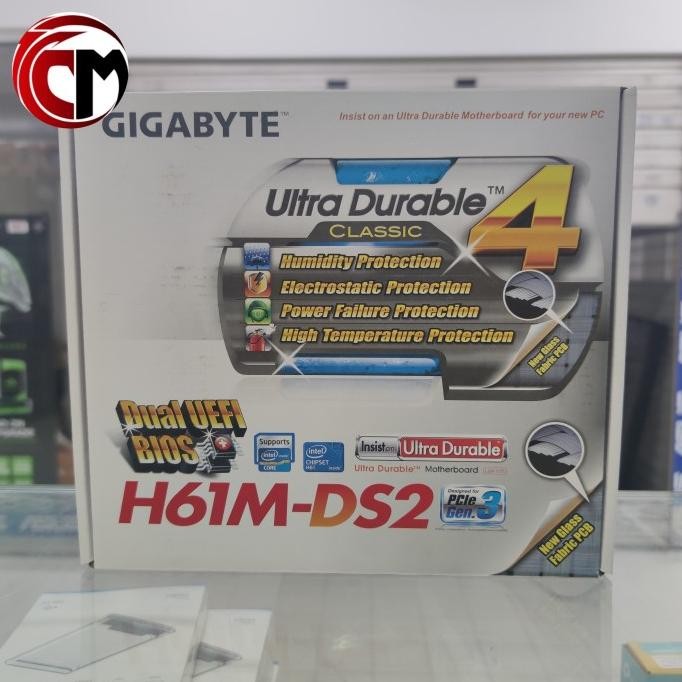 TERMURAH - GIGABYTE H61M-DS2 / H61M DS2 (1155)