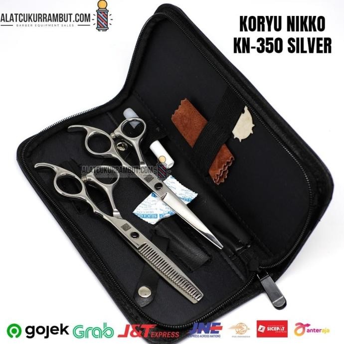 Gunting Potong Rambut Gunting Sasak KORYU NIKKO Paket Gunting KN 350