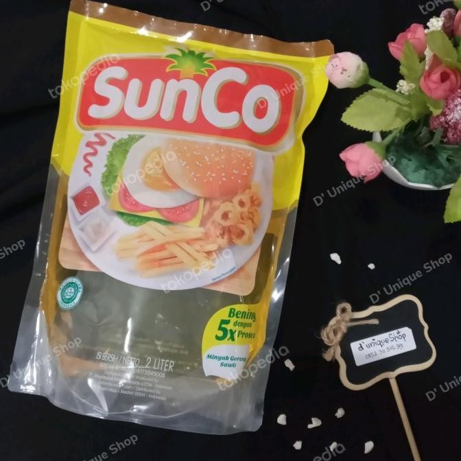 

TERBAIK MINYAK GORENG SUNCO 2LT 2 LITER SEMBAKO SURABAYA MURAH KODE 978