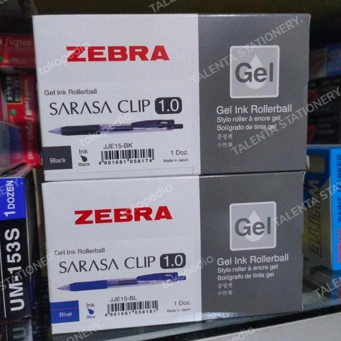 

TERLARIS - Pulpen zebra sarasa clip 1.0 [harga 1 dus isi 12 pcs]