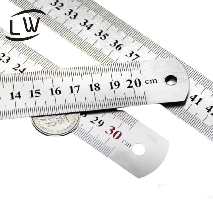 

TERLARIS - PENGGARIS STAINLESS STEEL HIGH QUALITY - 2000MM / 200 CM / 2 METER
