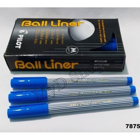 NEW pulpen balliner pilot warna biru