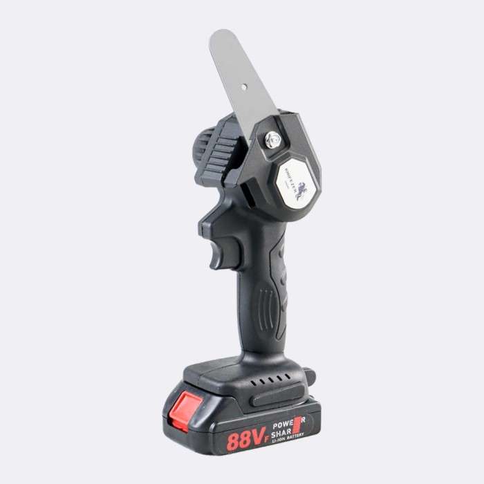 New Mesin Gergaji Listrik Mini 88V Knifezer D2604 Senso Rantai Elektrik Pemotong Kayu Cordless