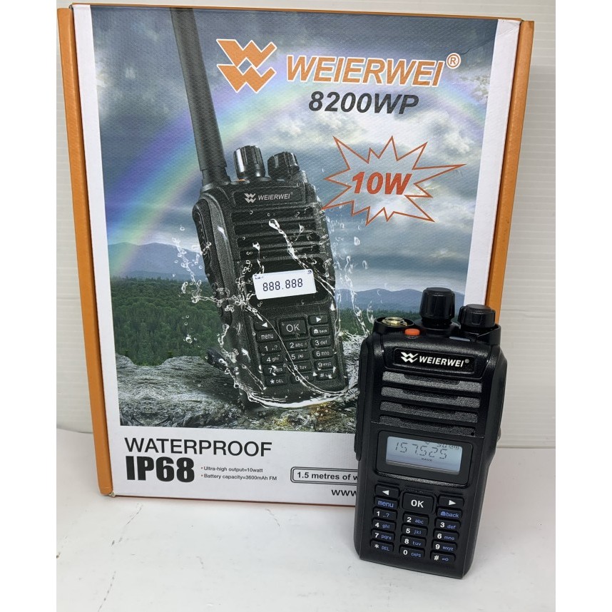 HT weirwei 8200WP waterproof 10 WATT IP68 8200 WP 10 Watt Murah