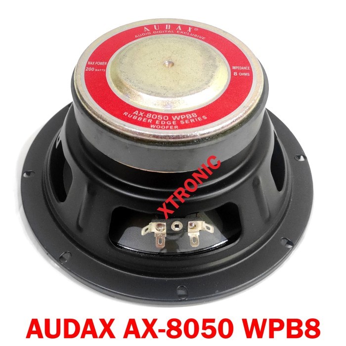 TERLARIS AX-8050 WPB8 Speaker Audax 8inch 8 inch W woofer wofer AX8050 ORI