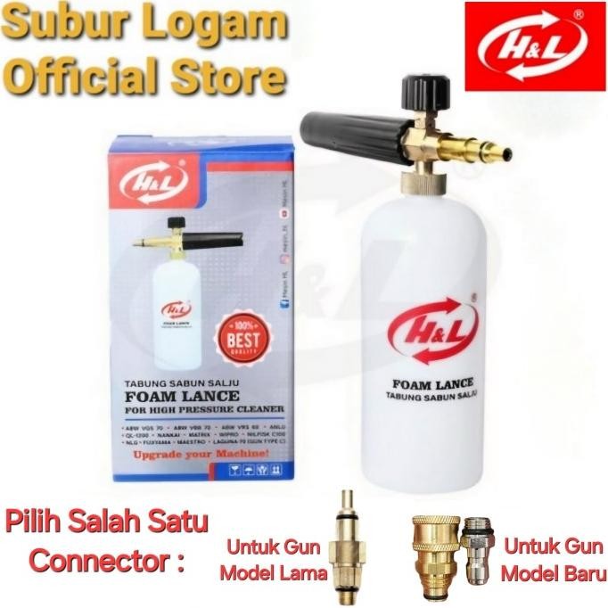 

TERSEDIA FOAM LANCE UNTUK RYU RPW 100 BAR TABUNG SABUN SNOW WASH SALJU H&L