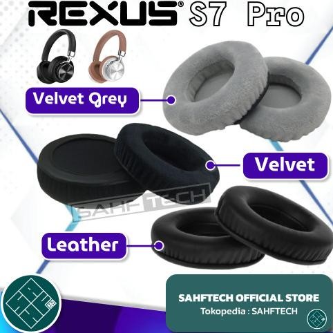 

TERSEDIA EARPAD BANTALAN REXUS S7 PRO EARCUP EAR CUP CUSHION BUSA FOAM SPONS