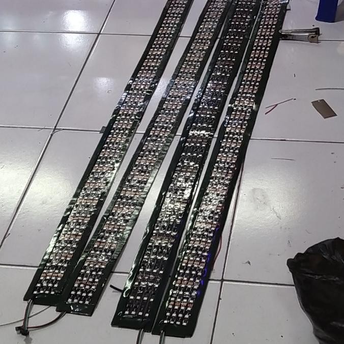 Lampu Led Strobo Kaca Rgb 120Cm 12Volt/24Volt Original Dan Terlaris