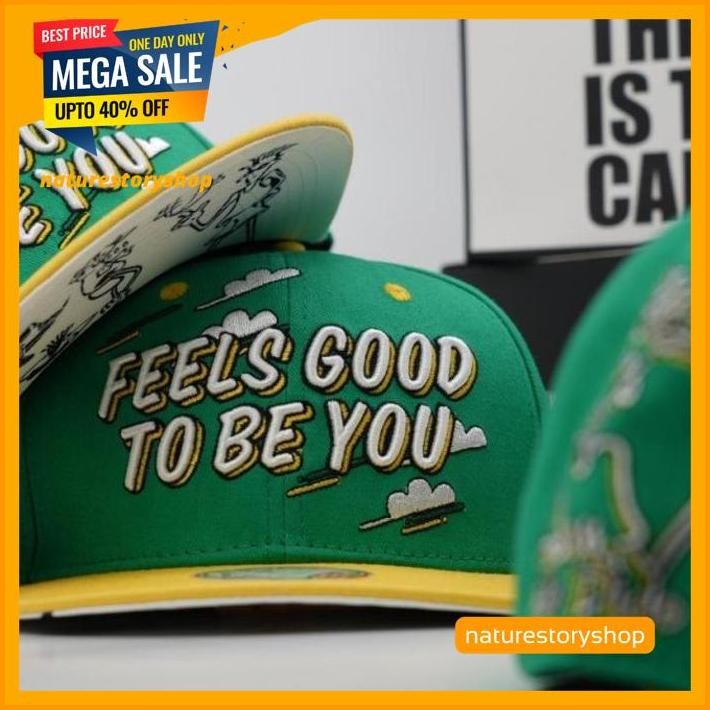 TOPI SNAPBACK ORIGINAL IMPORT 7UP BASEBALL CAP FASHION PRIA EKSLUSIF 
