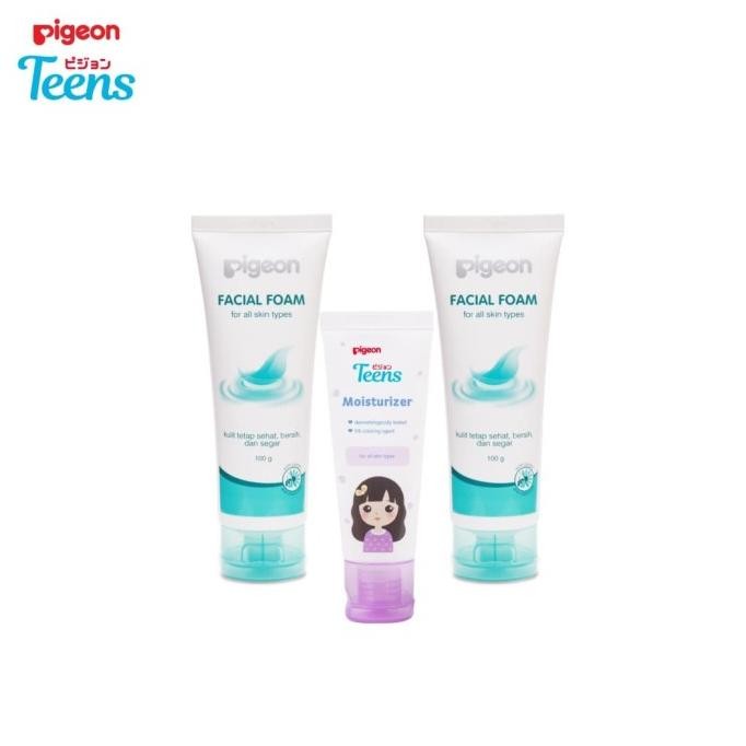 

TERSEDIA PIGEON FACIAL FOAM 100ML & PIGEON MOISTURIZER 20ML