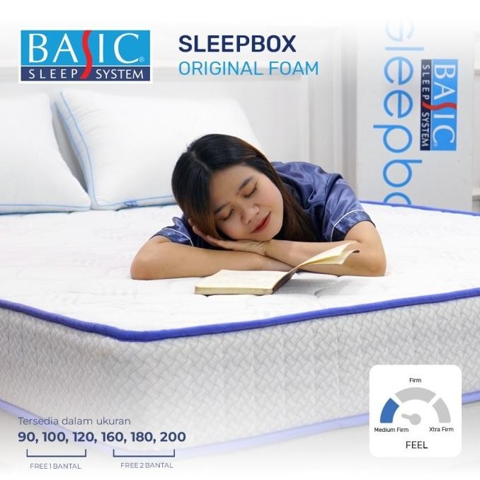 

TERSEDIA KASUR BUSA BASIC SLEEP BOX ORIGINAL FOAM MATTRESS
