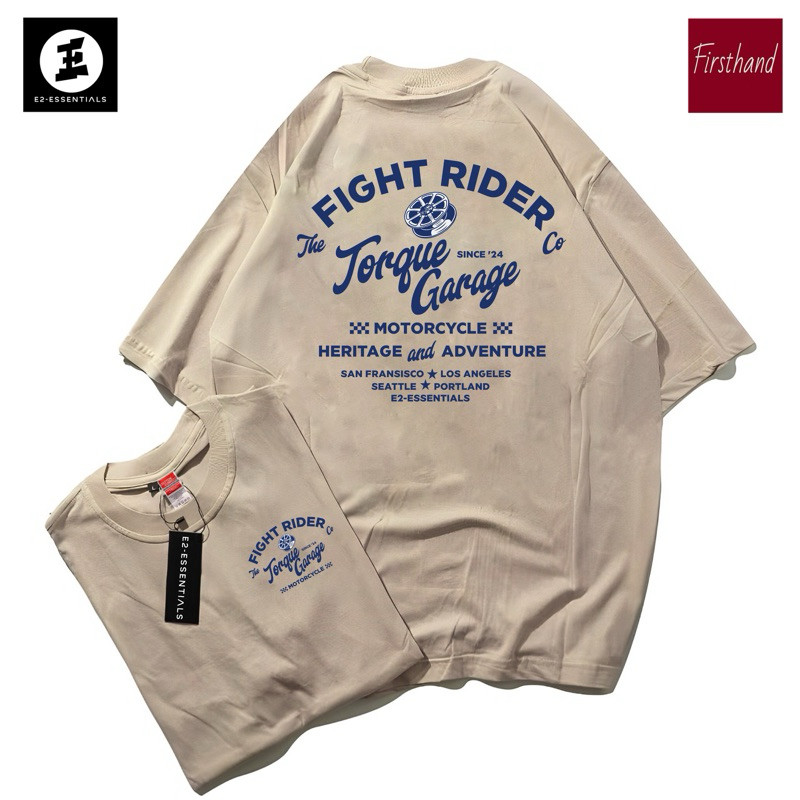 Kaos Fight Garage Kaos Distro Premium Pria Wanita Kaos Motor Kaos Racing Baju Original