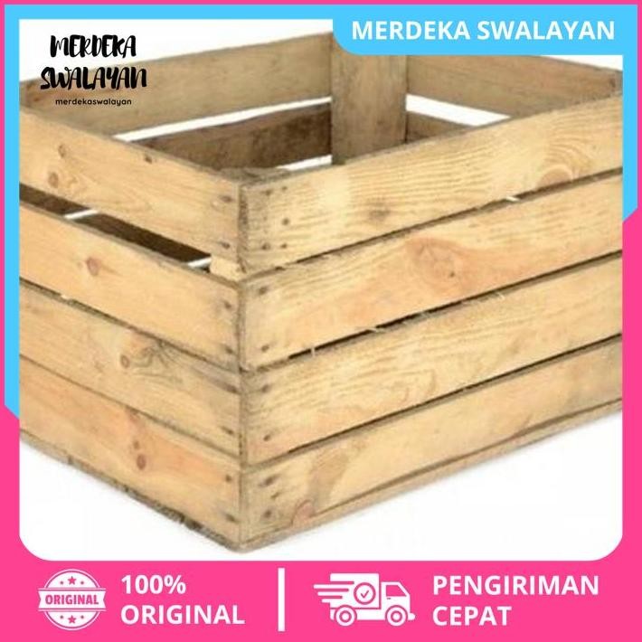 

TAMBAHAN PETI KAYU PACKING AMAN BEST DEAL BY MERDEKA SWALAYAN !!!!